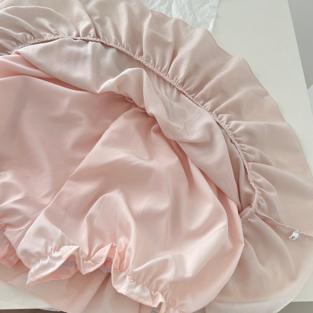 Chinese style short skirt loose skirt a set
