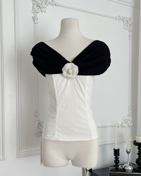 Wrapped chest colors swan mixed colors tops