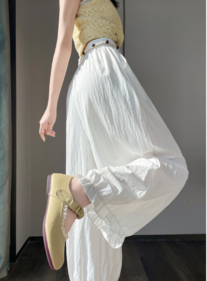 High waist bloomers summer harem pants for women
