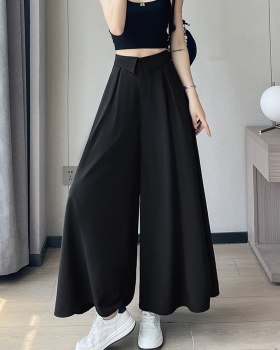 Big culottes lazy wide leg pants for women