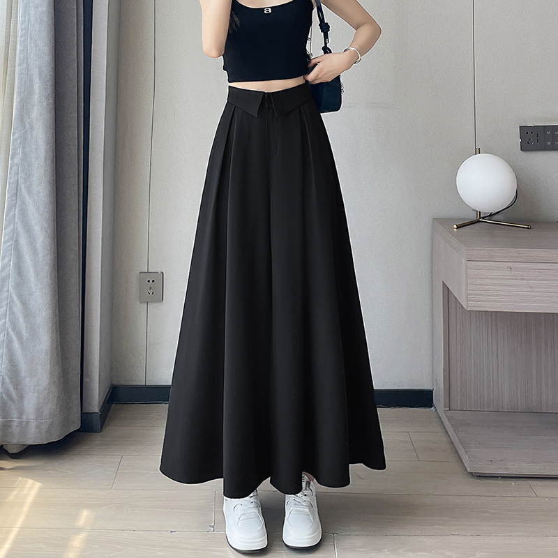 Big culottes lazy wide leg pants for women