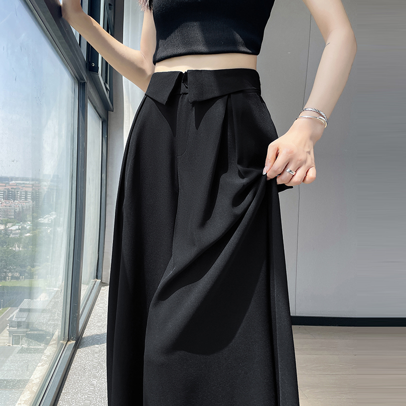 Big culottes lazy wide leg pants for women