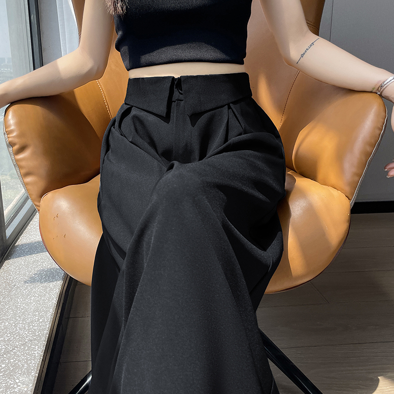 Big culottes lazy wide leg pants for women