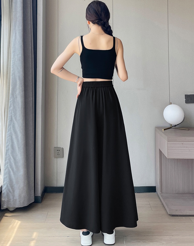 Big culottes lazy wide leg pants for women