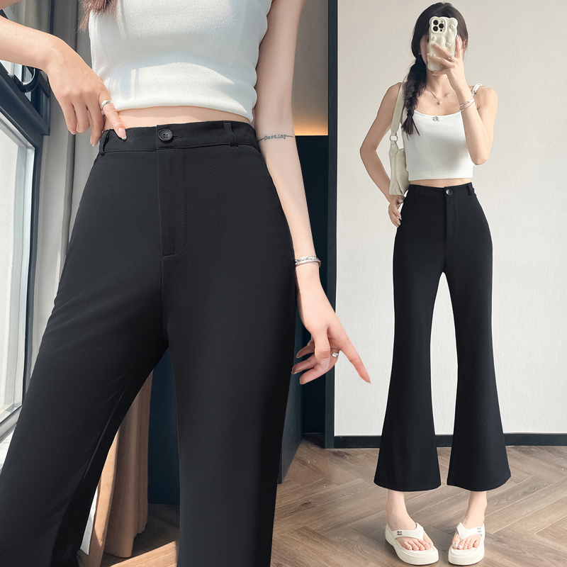 Summer nine tenths suit pants Casual pants for women