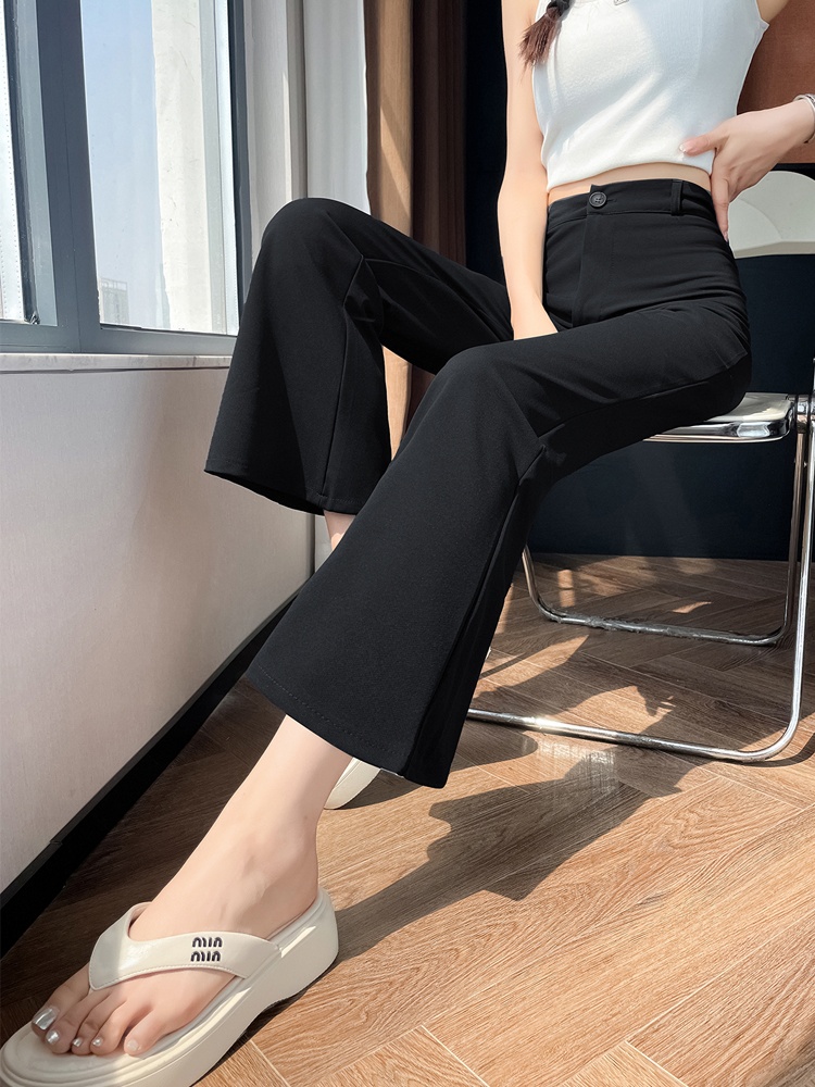 Summer nine tenths suit pants Casual pants for women