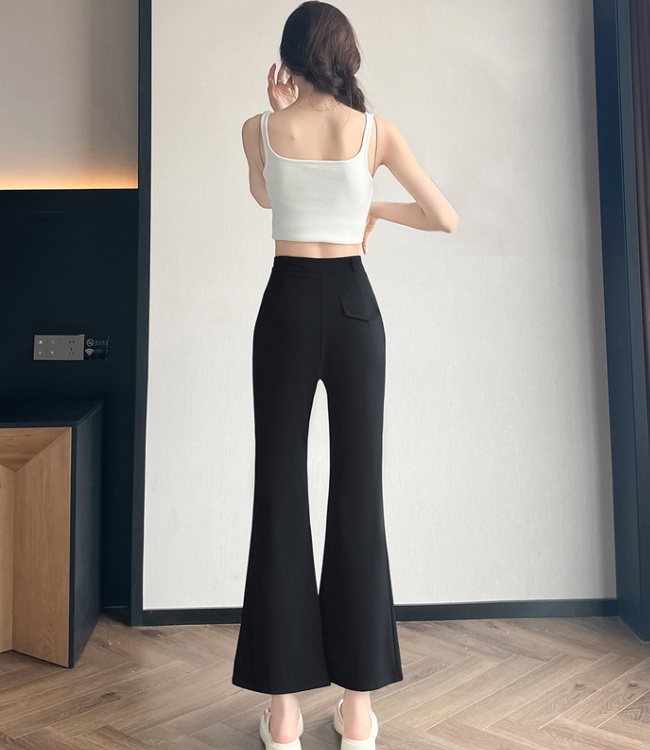 Summer nine tenths suit pants Casual pants for women