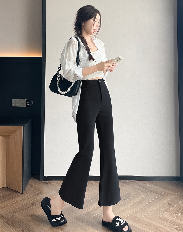Summer nine tenths suit pants Casual pants for women