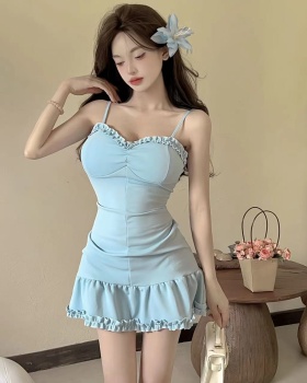Refinement T-back light luxury dress for women