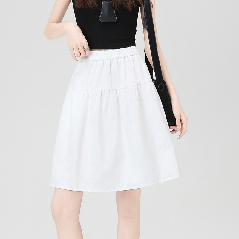 Elastic all-match short skirt slim Casual skirt for women
