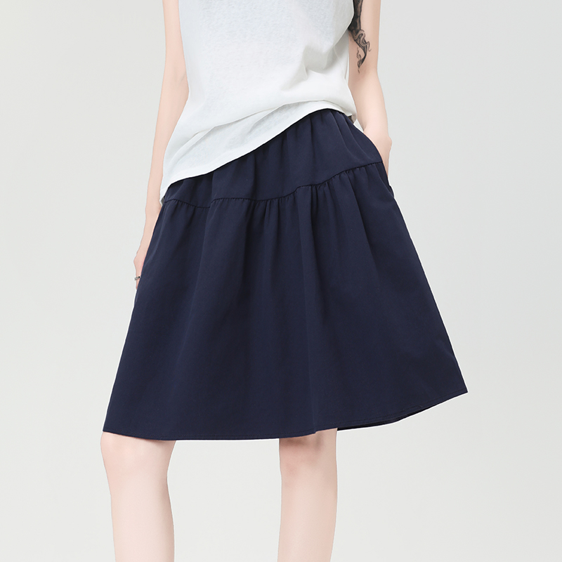 Elastic all-match short skirt slim Casual skirt for women