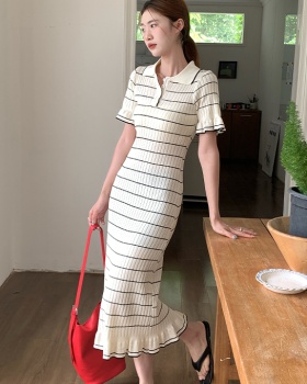France style Korean style temperament dress