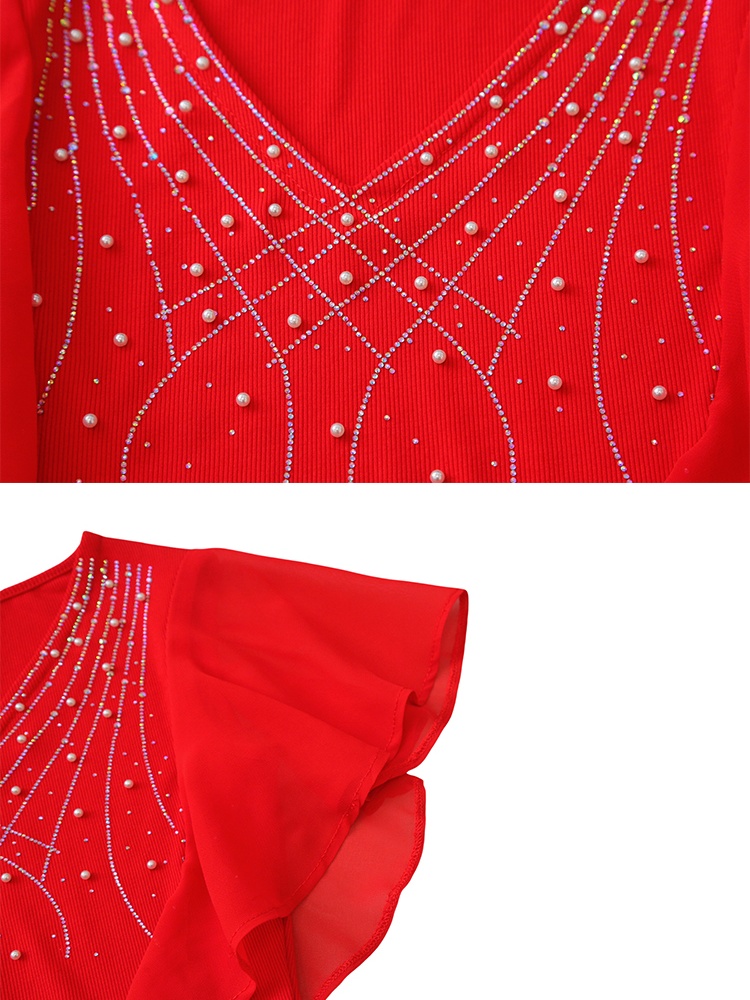 Elegant tops Western style T-shirt for women