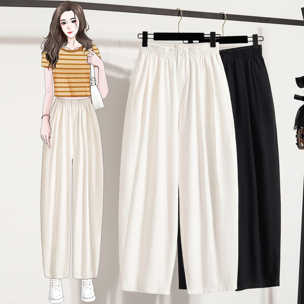 Balloon cotton pants washed bloomers for women