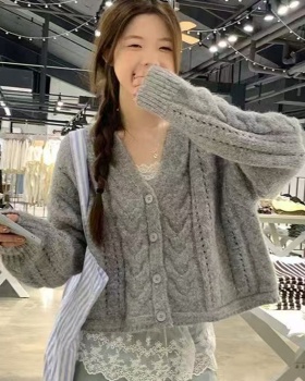 Autumn and winter simple sweater Korean style coat