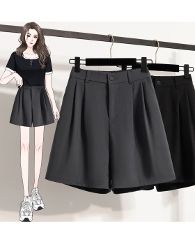 Slim high waist business suit Casual shorts for women