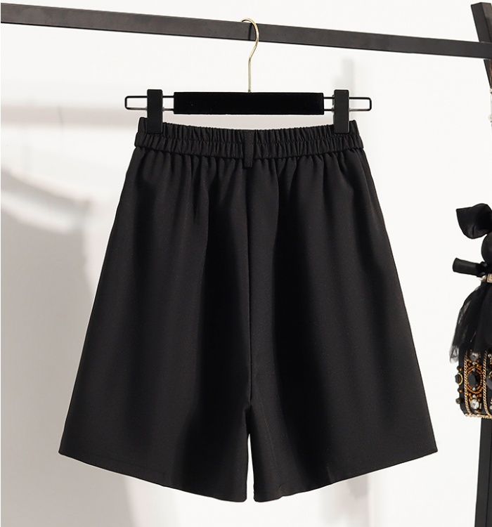 Slim high waist business suit Casual shorts for women