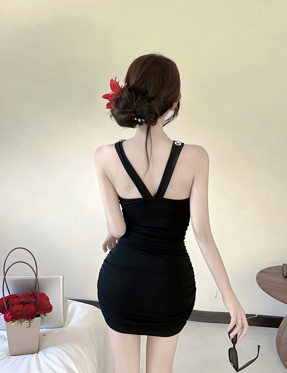 Package hip France style dress summer formal dress