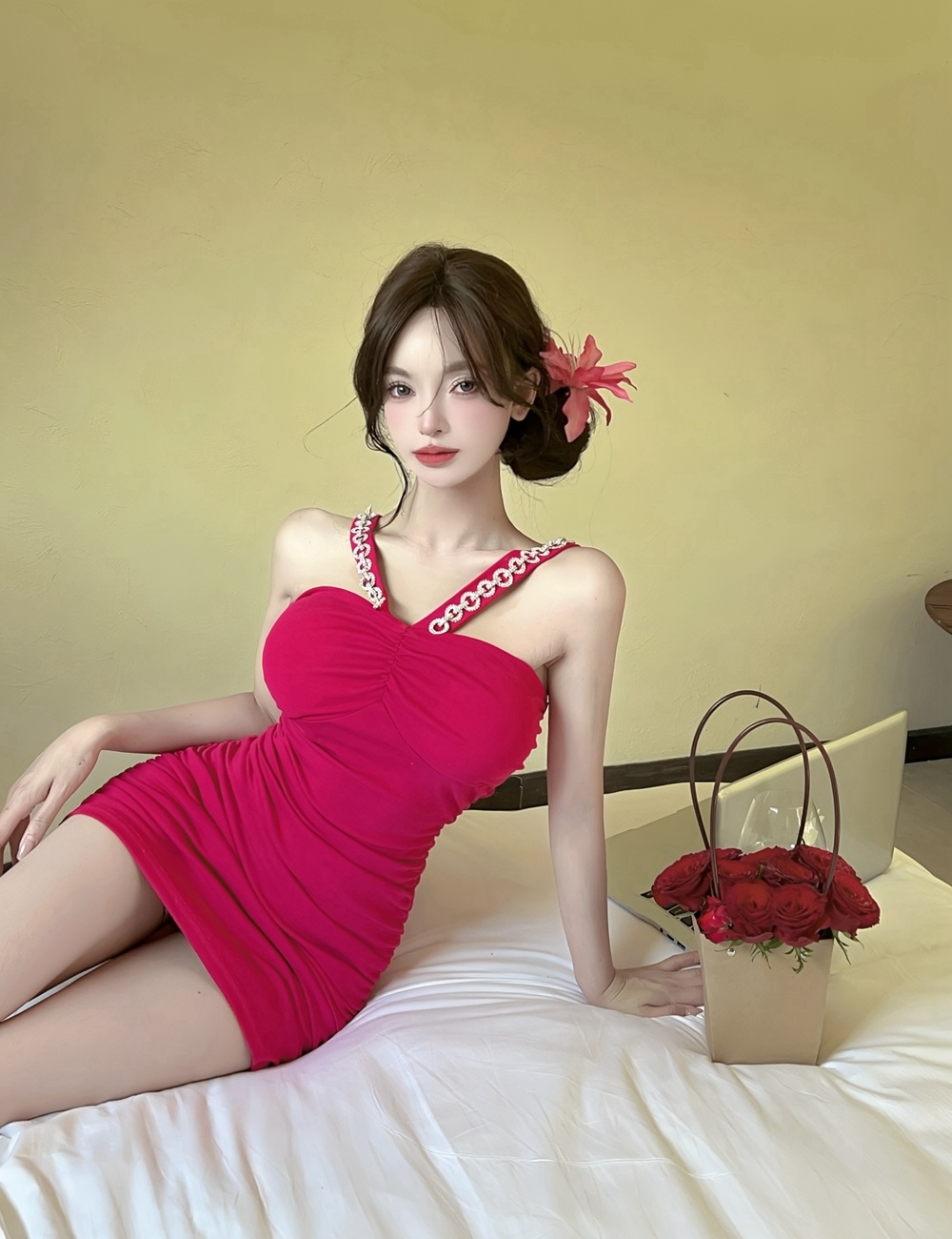 Package hip France style dress summer formal dress