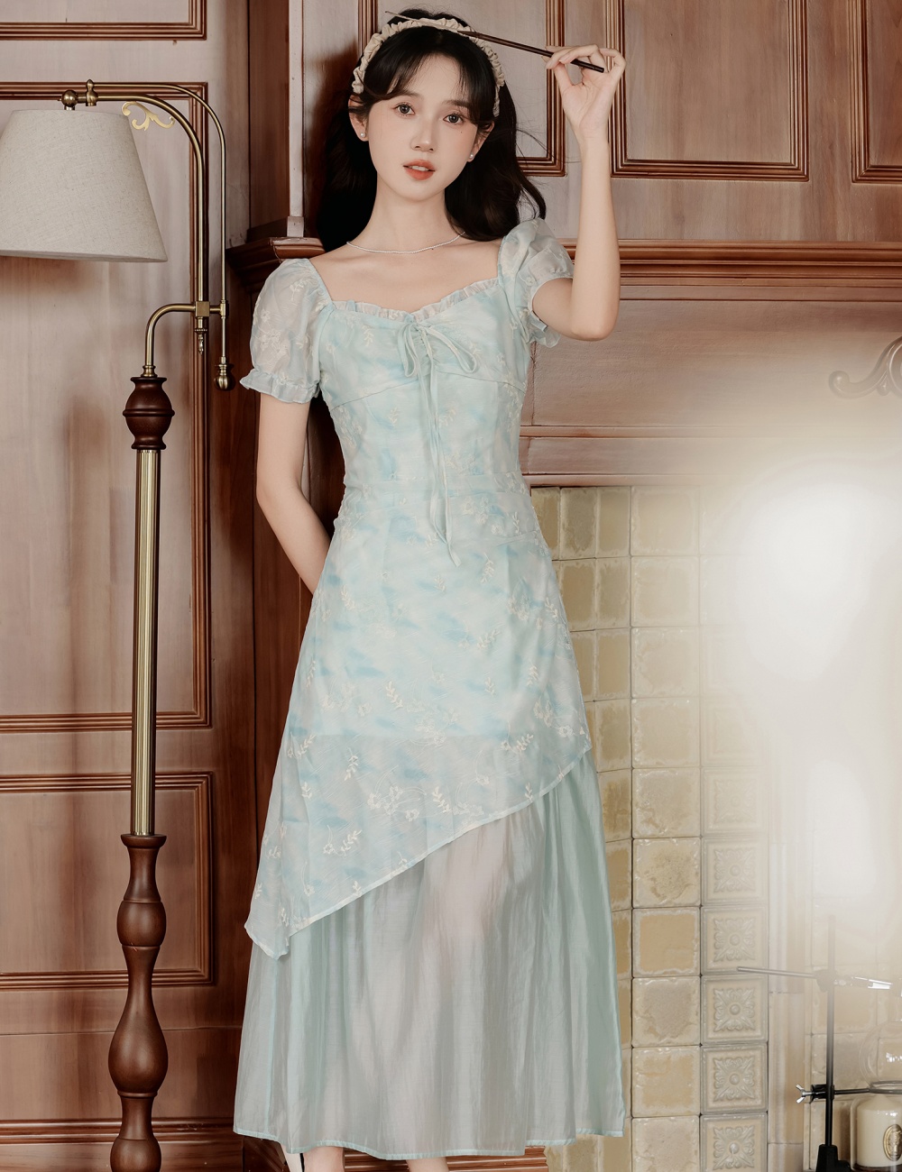 Slim dress temperament long dress for women
