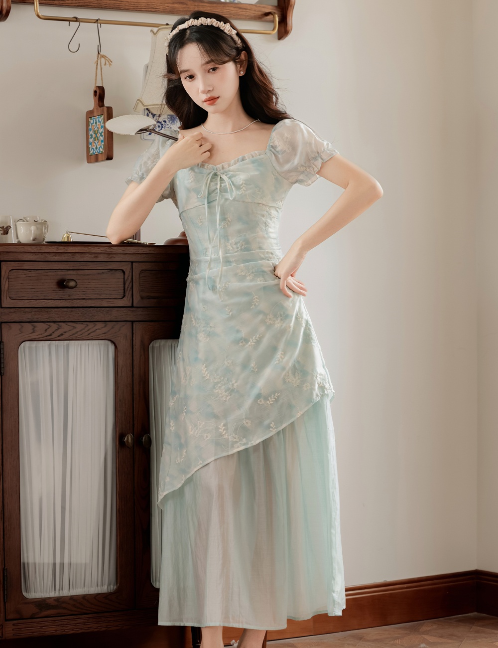 Slim dress temperament long dress for women