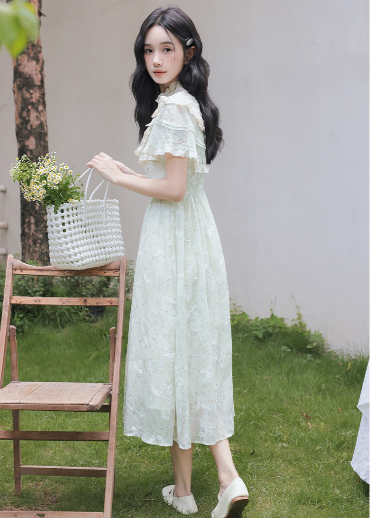 Chinese style retro court style France style dress for women