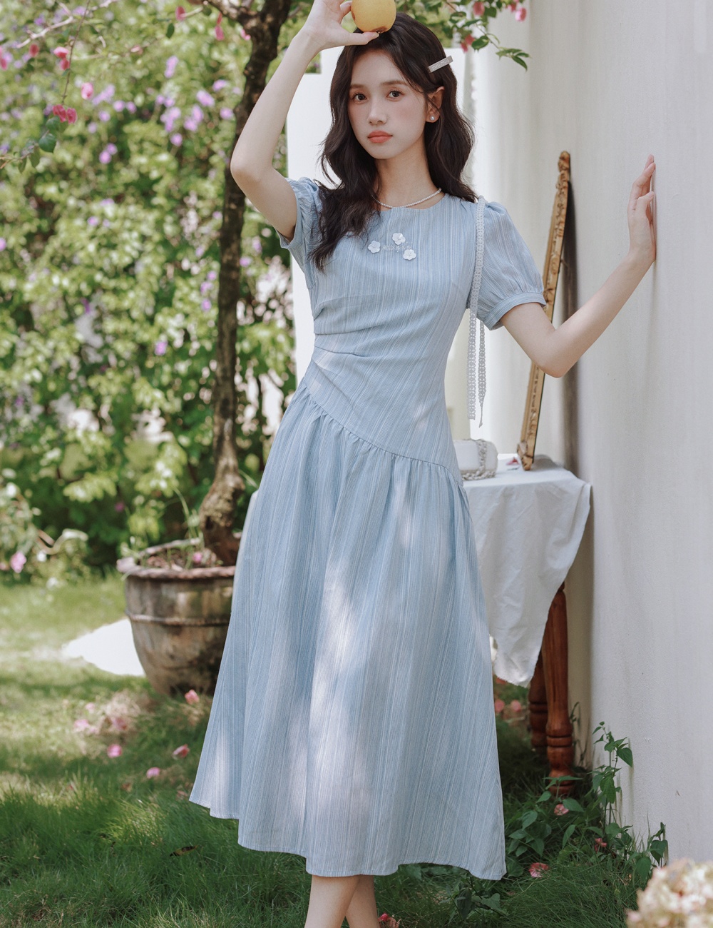 France style dress summer long dress for women