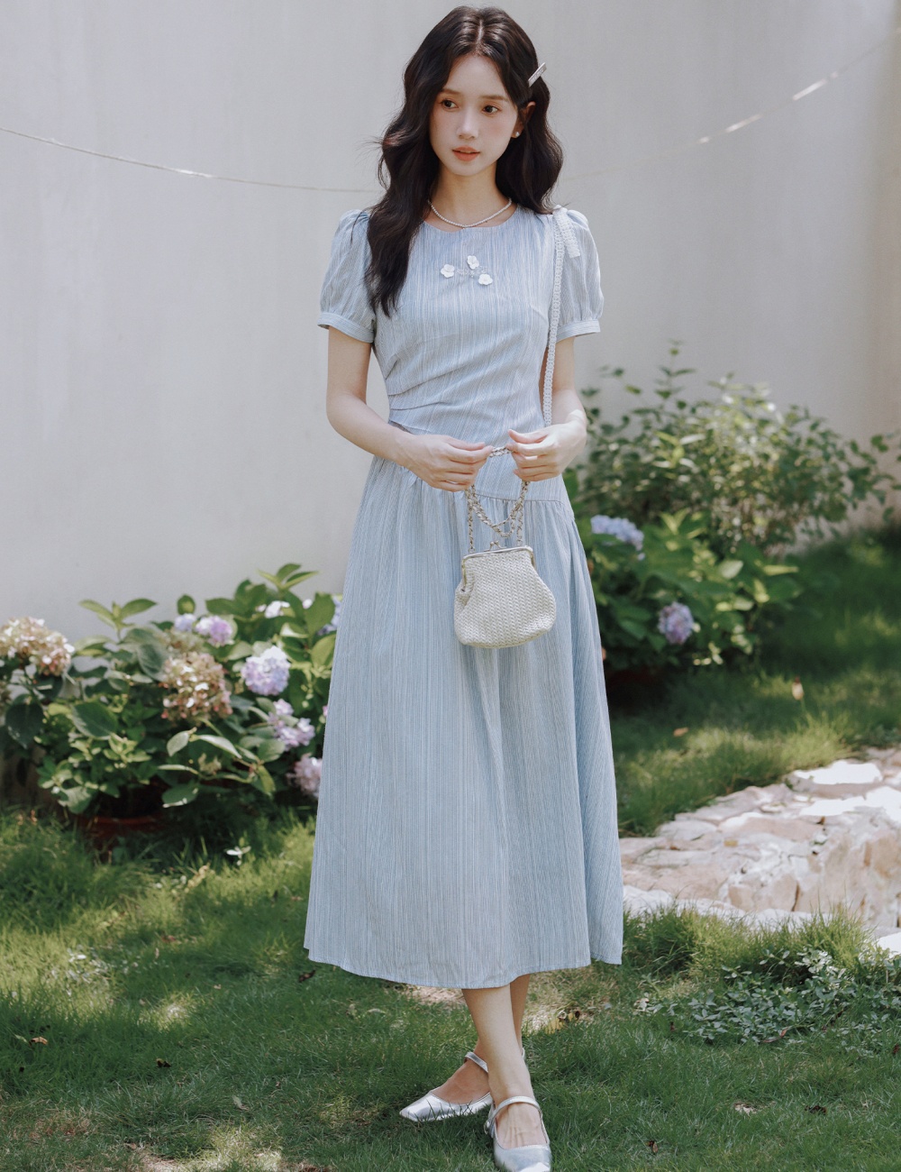 France style dress summer long dress for women