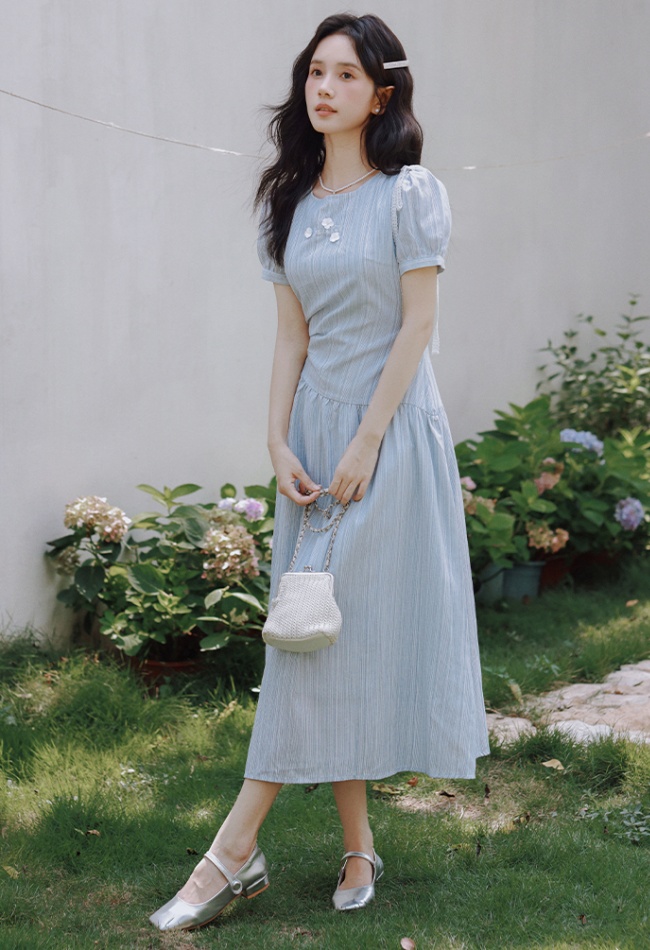 France style dress summer long dress for women