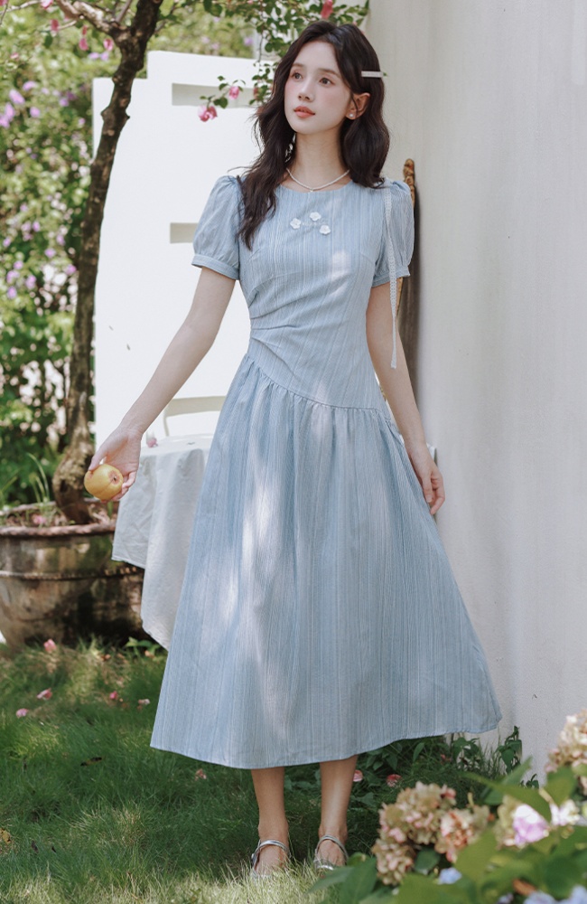 France style dress summer long dress for women