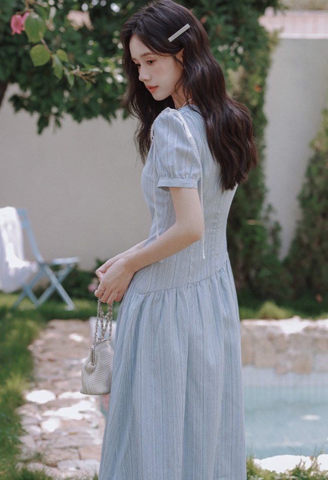 France style dress summer long dress for women