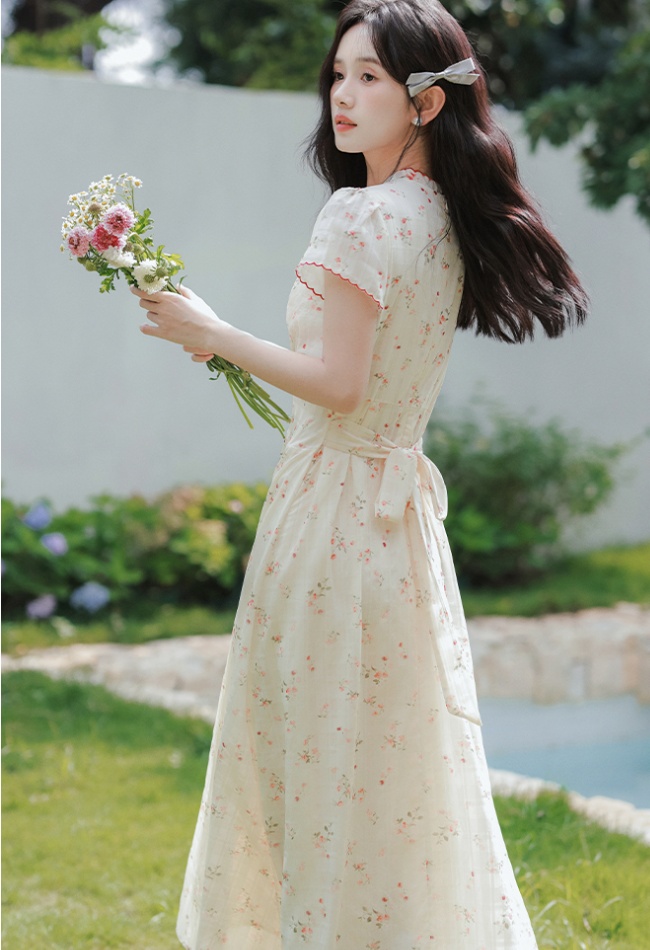Loose enticement dress summer long dress for women