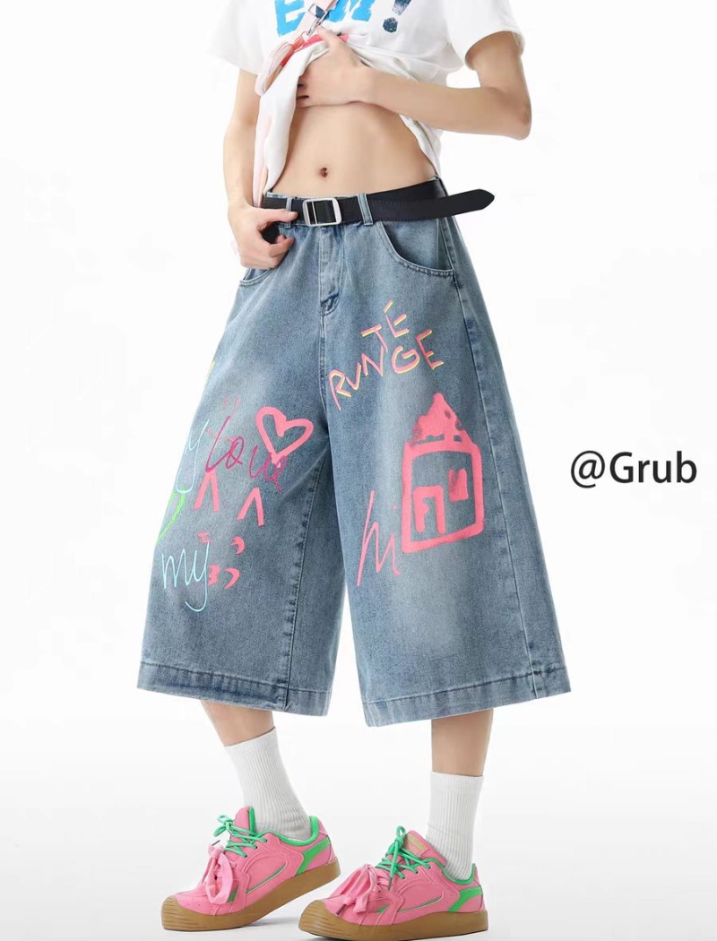 American style five pants colors jeans for women