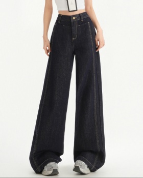 Loose mopping jeans drape straight pants pants for women