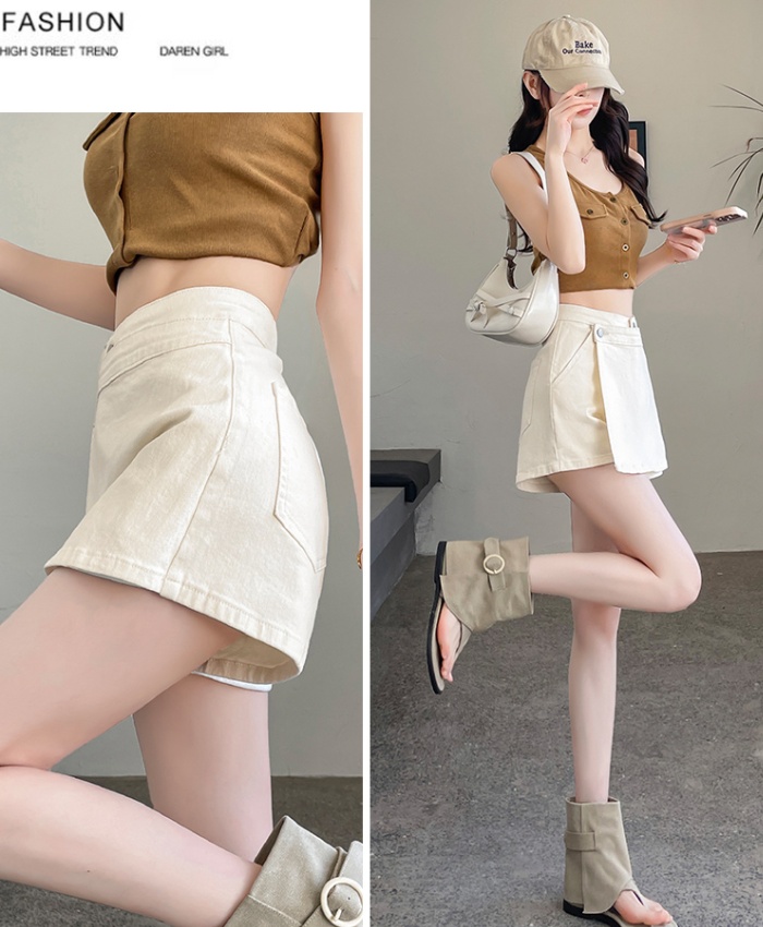 Summer all-match short skirt thin pants for women
