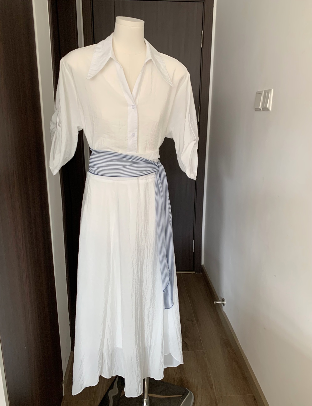 Summer shirt high waist tops 2pcs set for women