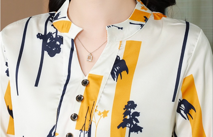 Real silk silk tops short summer T-shirt for women