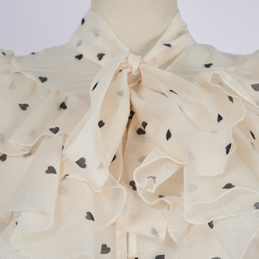 Short printing short skirt frenum shirt a set