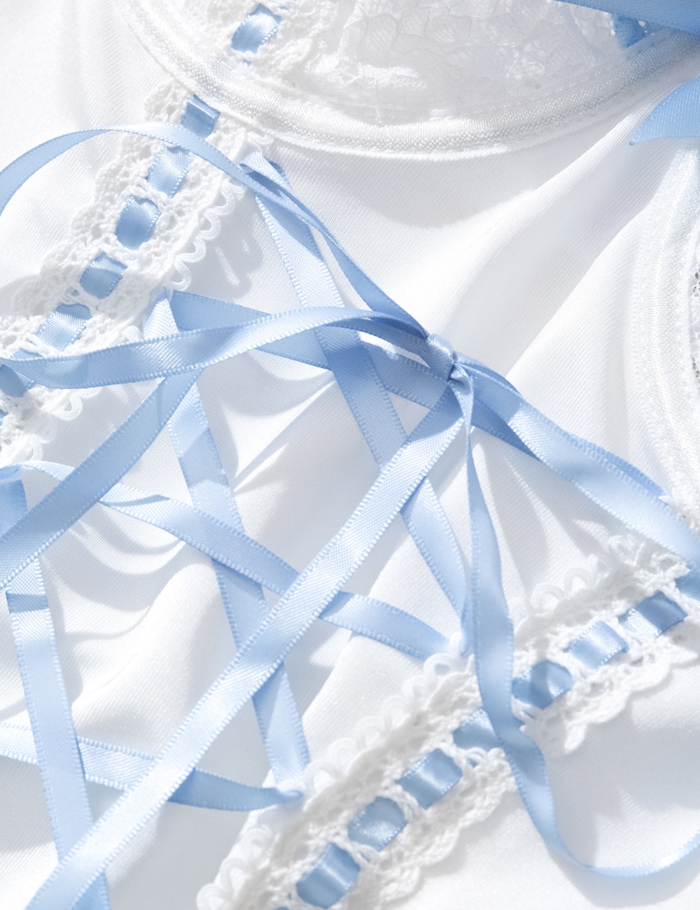 Perspective conjoined Sexy underwear a set