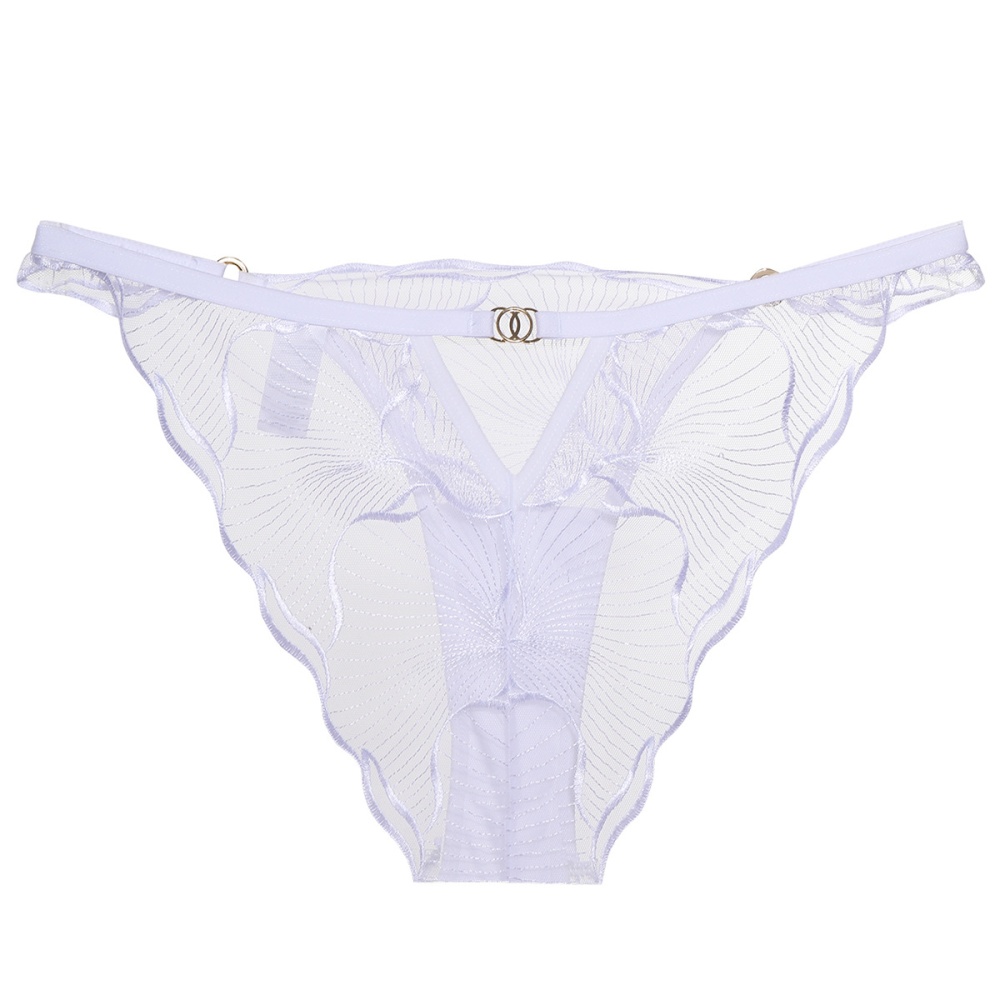 Lace sexy pure cotton low-waist briefs for women
