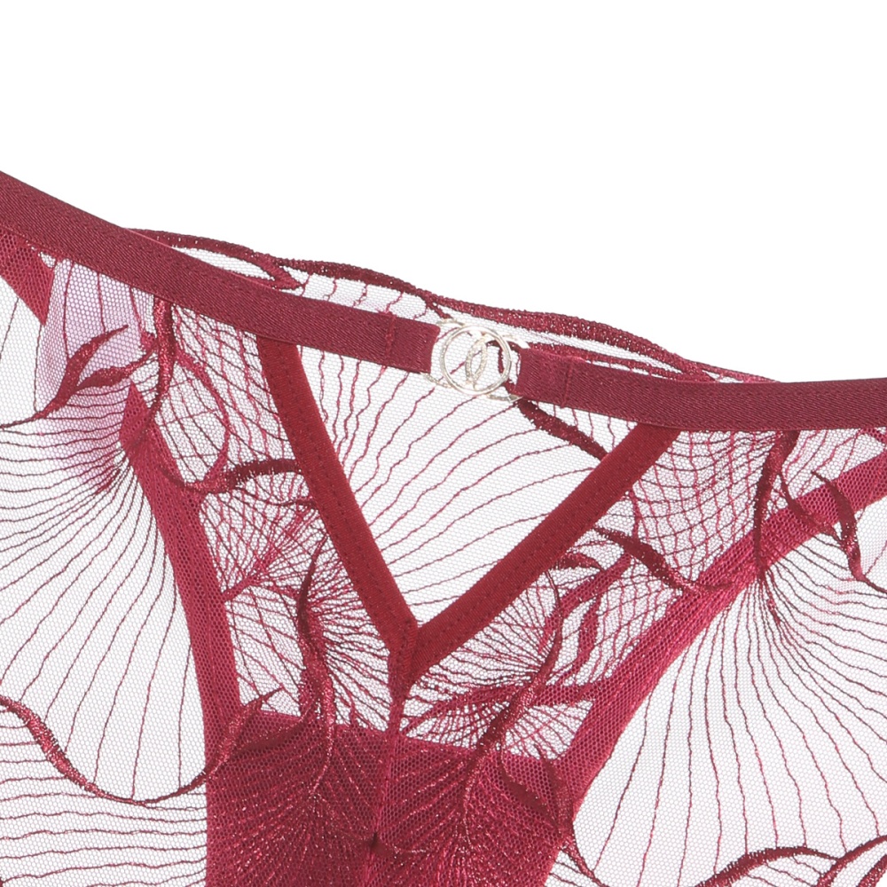 Lace sexy pure cotton low-waist briefs for women