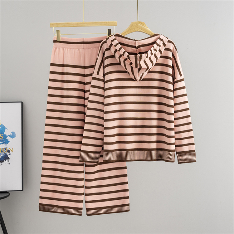 Lazy sweater Korean style cardigan 2pcs set for women