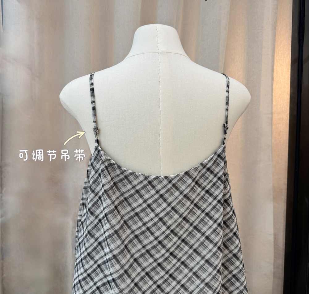 Double slim vest summer irregular tops for women