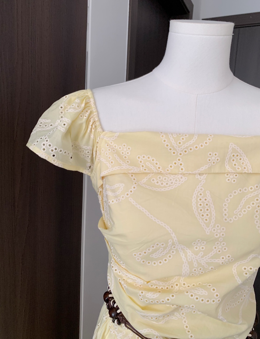France style square collar dress temperament accessories