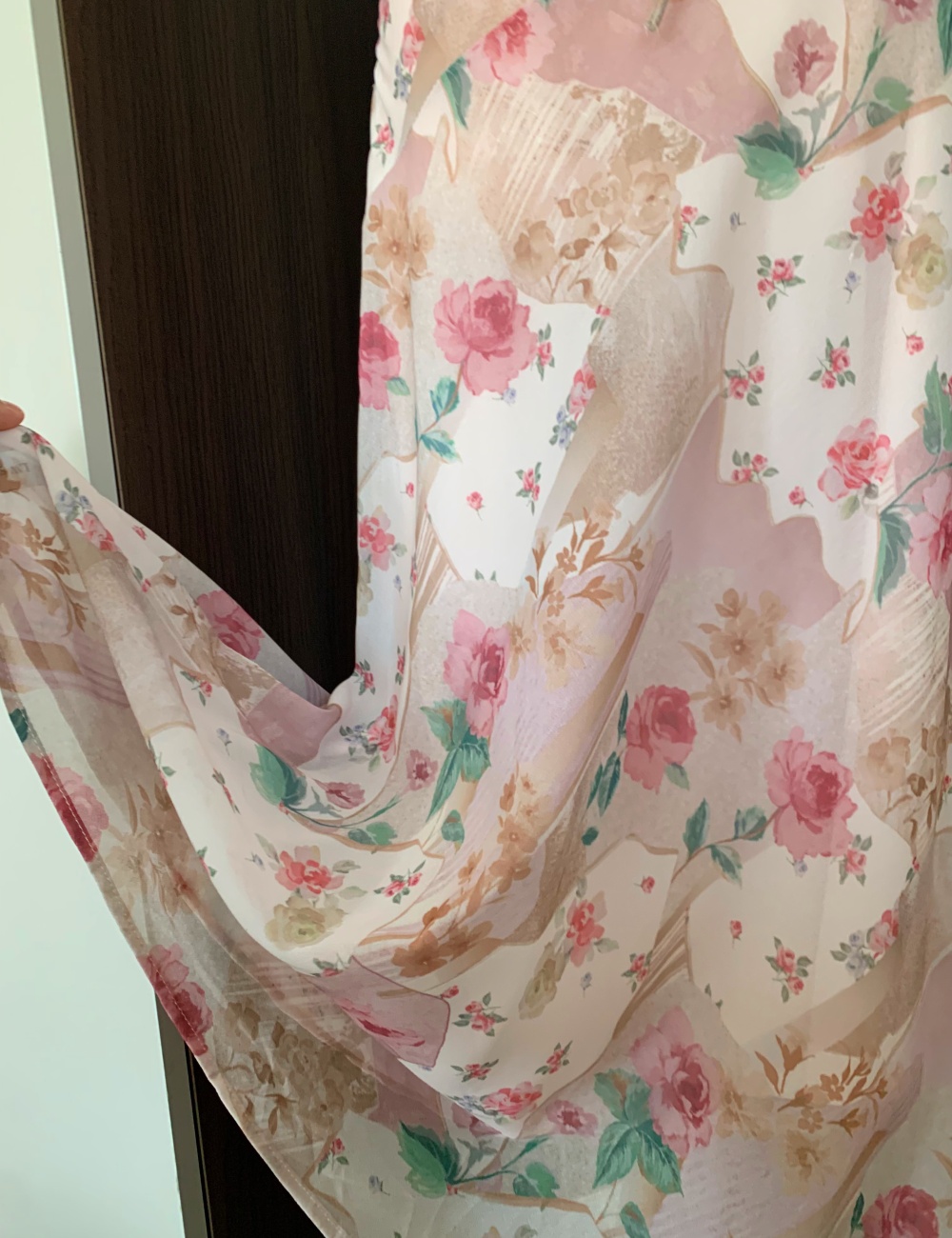 Sling sweet dress floral long dress for women