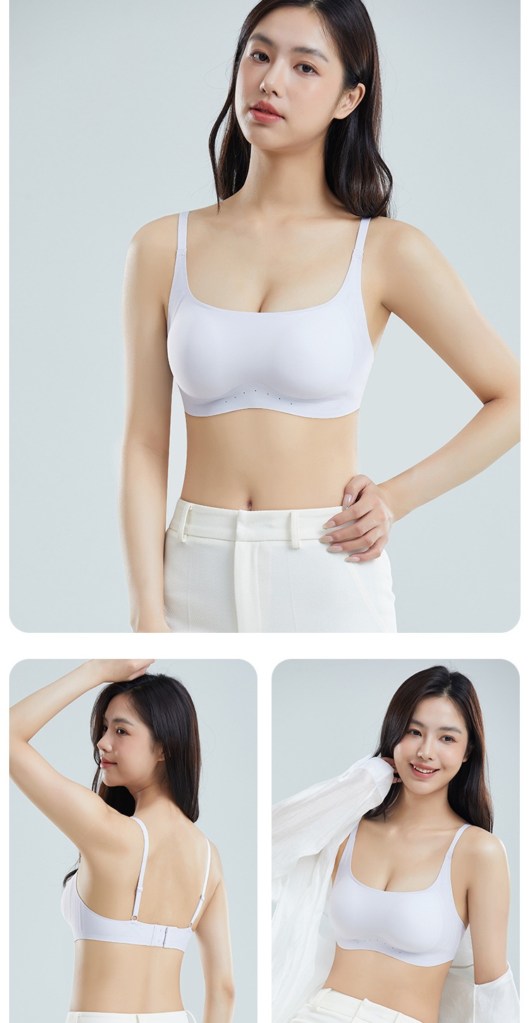 Brace invisible Bra tracelessness underwear for women