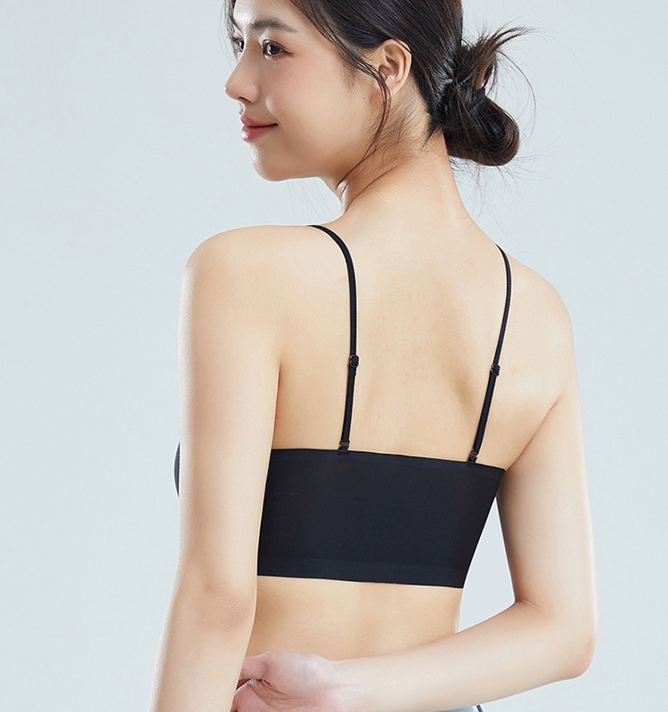 Chest pad breathable underwear anti emptied Bra