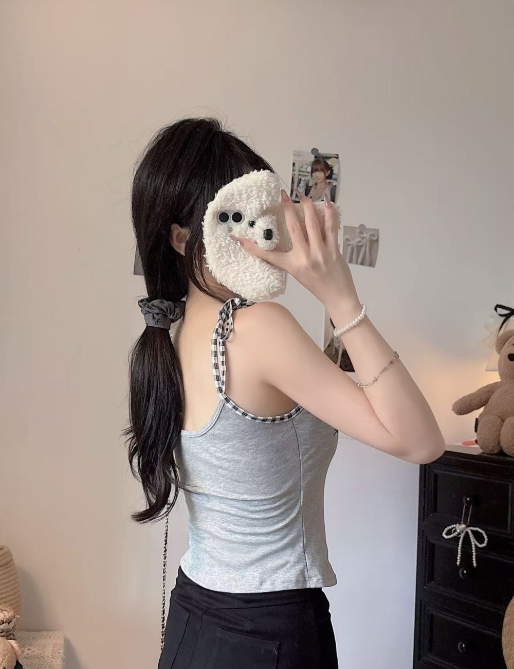 Short wrapped chest tops bottoming beauty back underwear