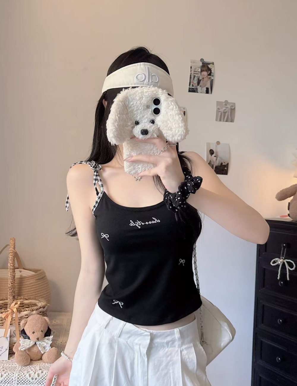 Short wrapped chest tops bottoming beauty back underwear