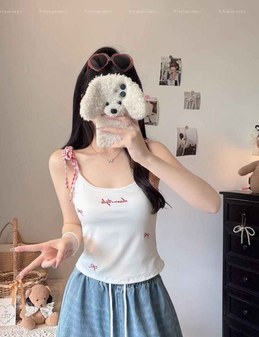 Short wrapped chest tops bottoming beauty back underwear